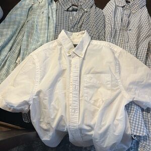 Dockers Men's Medium Button Up Shirts Bundle